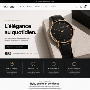 Exemple de boutique