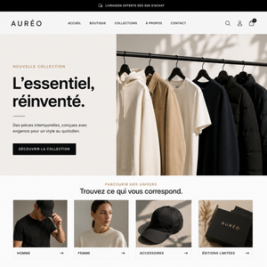 Exemple de boutique