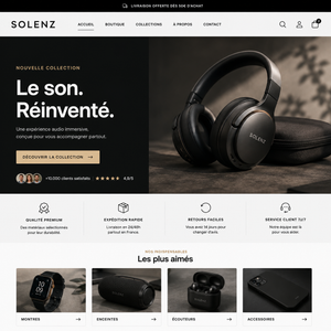 Exemple de boutique