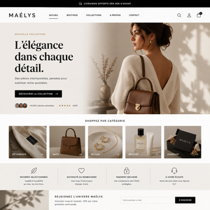 Exemple de boutique
